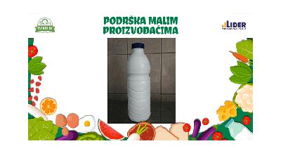 Kozje mlijeko iz ponude porodične farme Murtić Natural