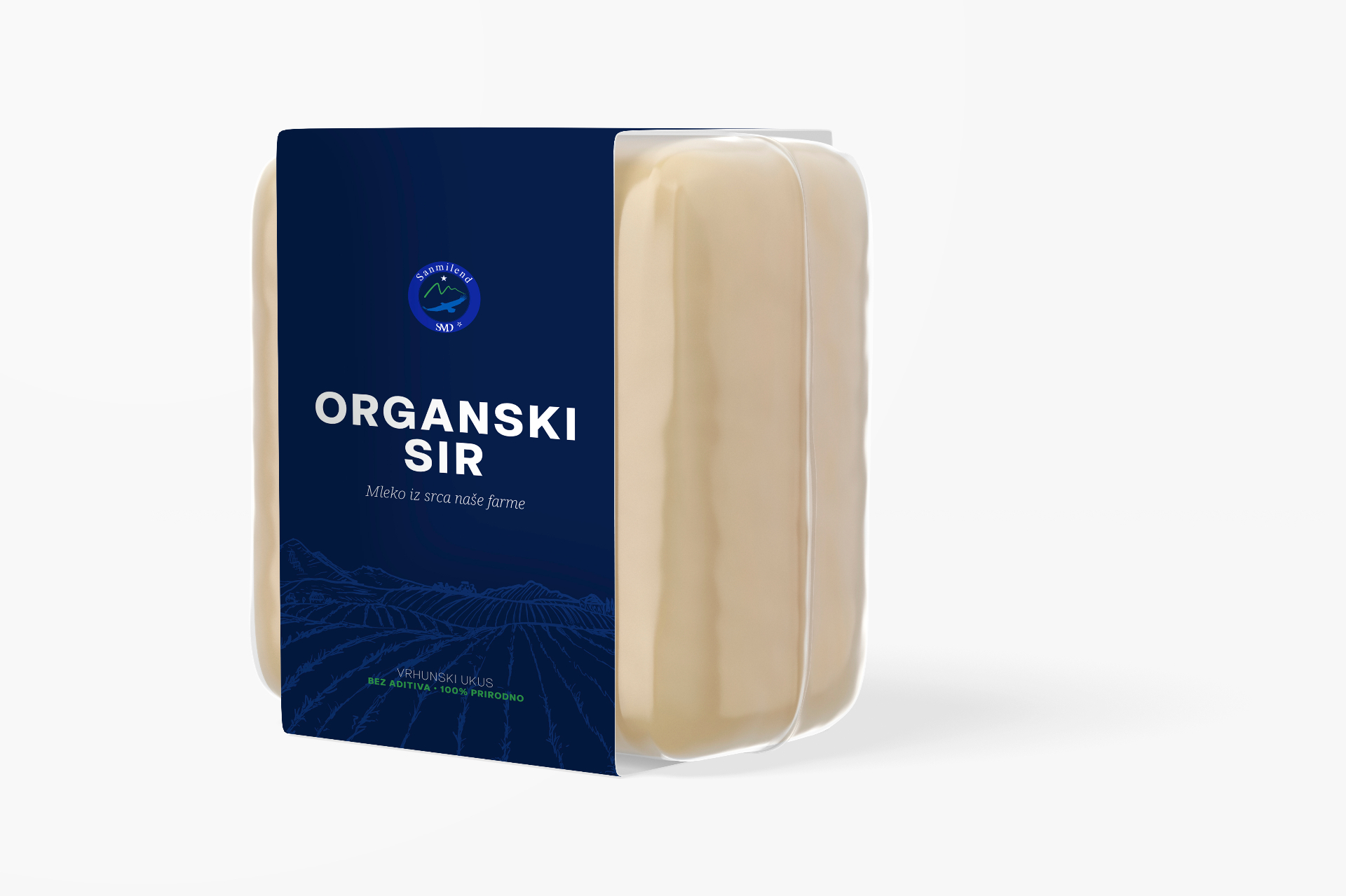 Organski sir iz kataloga farme Sanmilend