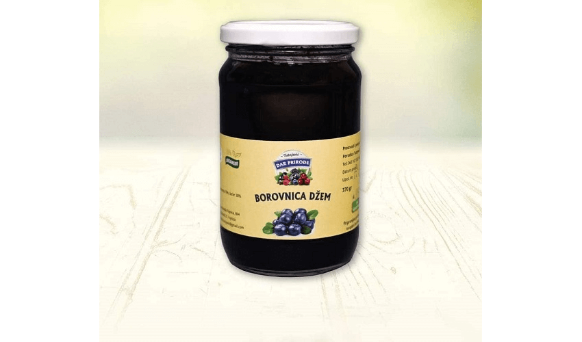 Džem od borovnice Dar Prirode u originalnoj ambalaži